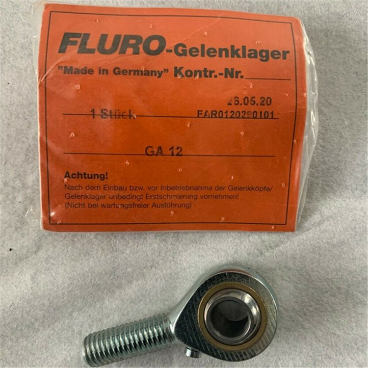 德國(guó)FLURO軸承 GLRS8 GLRS10 GLRS12 DURBAL精密桿端關(guān)節(jié)軸承